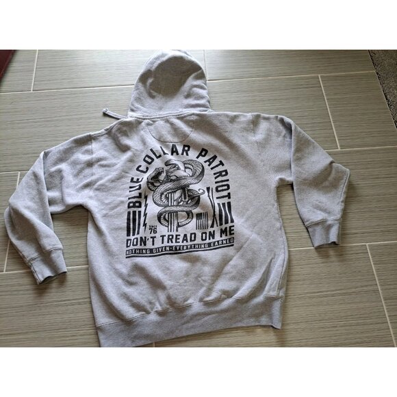 Howitzer Other - Howitzer Nothing Given Hoodie Sweatshirt Mens Size Large Gray Streetwear Grunge